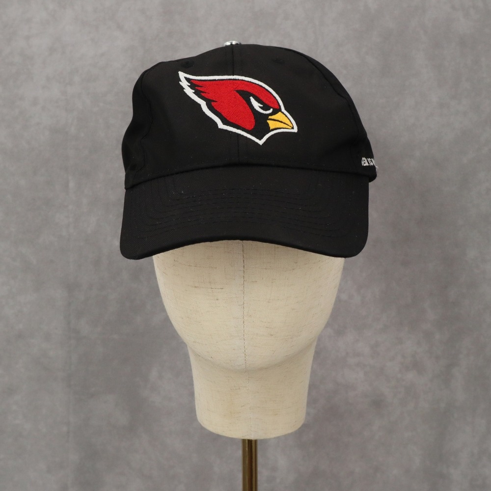 Sixth Man Performance Black Cardinals Sports Cloth Strap Baseball Cap‎ Hat OSFM